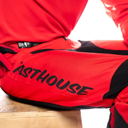 FastHouse Carbon Method Pant - Red/Black