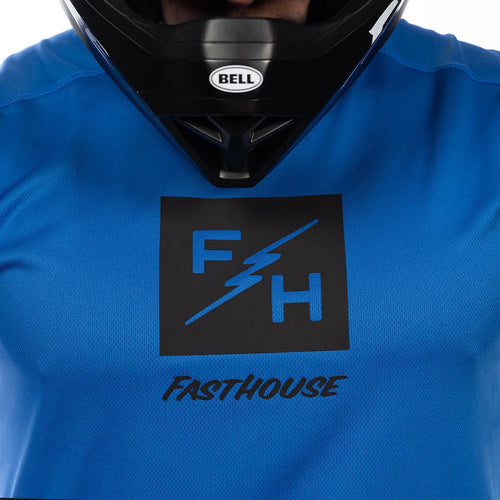 FastHouse Carbon Echo Youth Jersey - Electric Blue