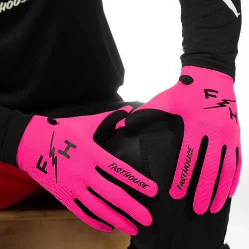 FastHouse Carbon Eternal Youth Glove - Electric Pink