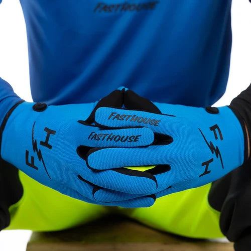 FastHouse Carbon Eternal Youth Glove - Electric Blue