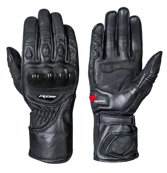 IXON RS CIRCUIT-R GLOVES BLACK