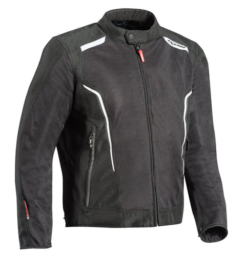 IXON COOL AIR C JACKET BLACK/WHITE