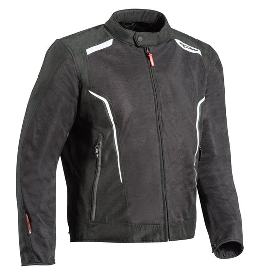 IXON COOL AIR C JACKET BLACK/WHITE