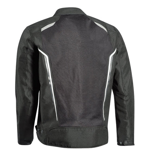 IXON COOL AIR C JACKET BLACK/WHITE