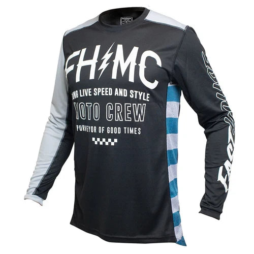 FastHouse Cypher Jersey - Black/Silver