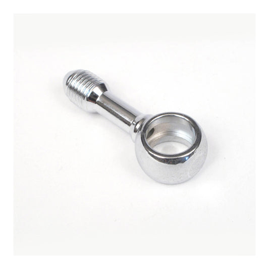Whites Brake - 11mm (7/16) Banjo - Straight - Chrome Steel