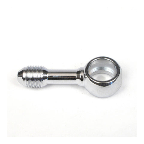 Whites Brake - 11mm (7/16") Banjo - Straight - Chrome Steel