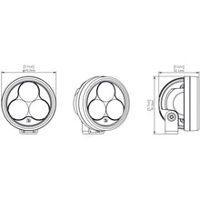Denali D3 LED Driving Light - DataDim™ Technology - Single