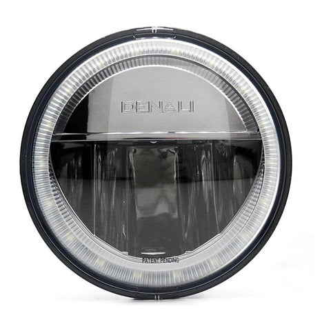 Denali M4 LED Passing Lamp Modules (PR) 4.5" Round - Black Chrome