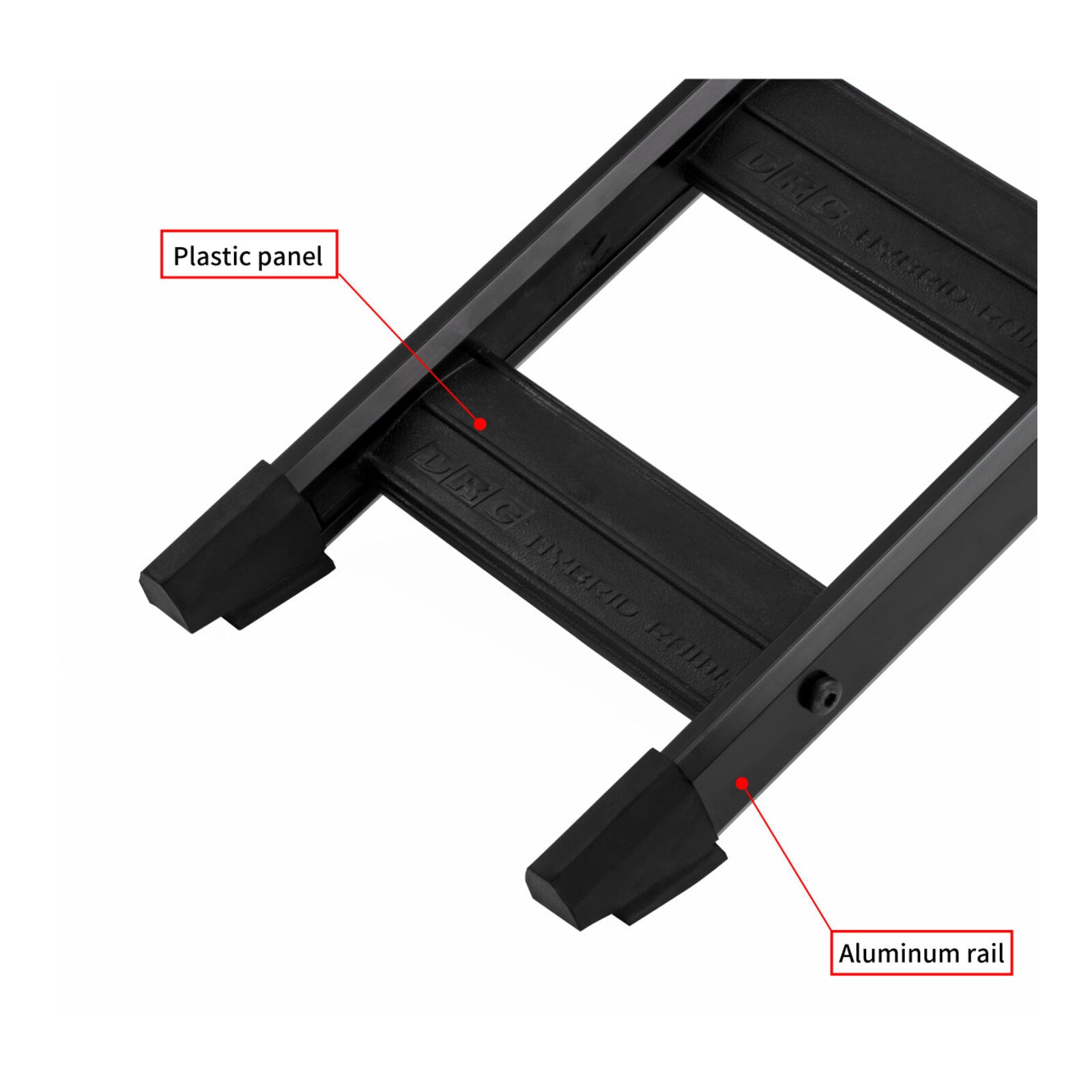 DRC Hybrid Ramp Straight 150cm - Black