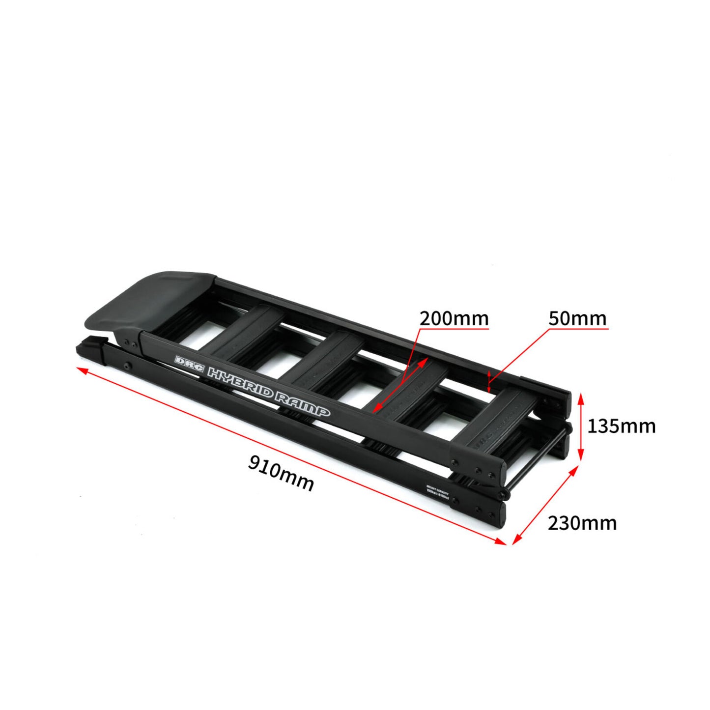 DRC Hybrid Ramp Folding 180cm - Black