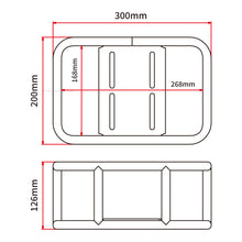 DRC Carrier Box Aluminium 300.200.126