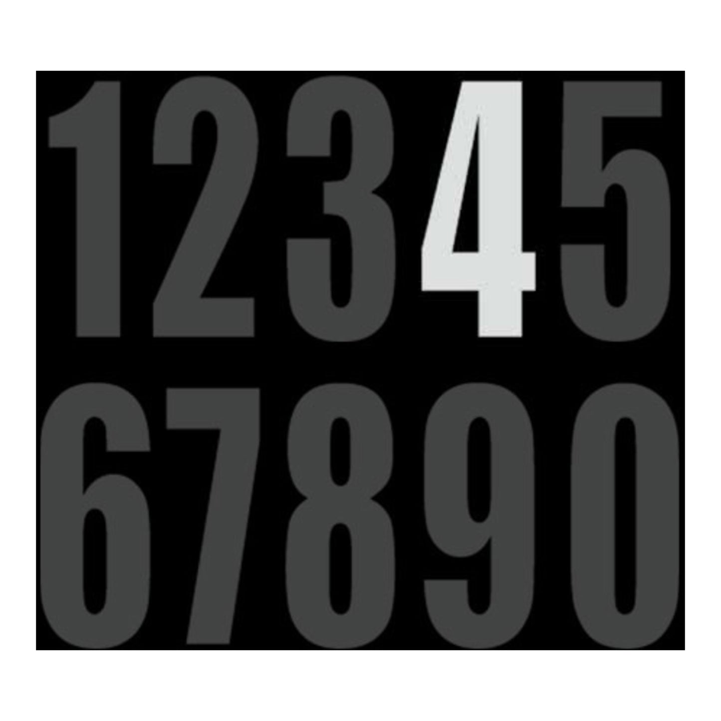 DRC Motion Standard Number MX3 White 4
