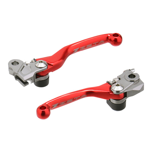 Zeta Pivot Lever Set FP - Suzuki - Red