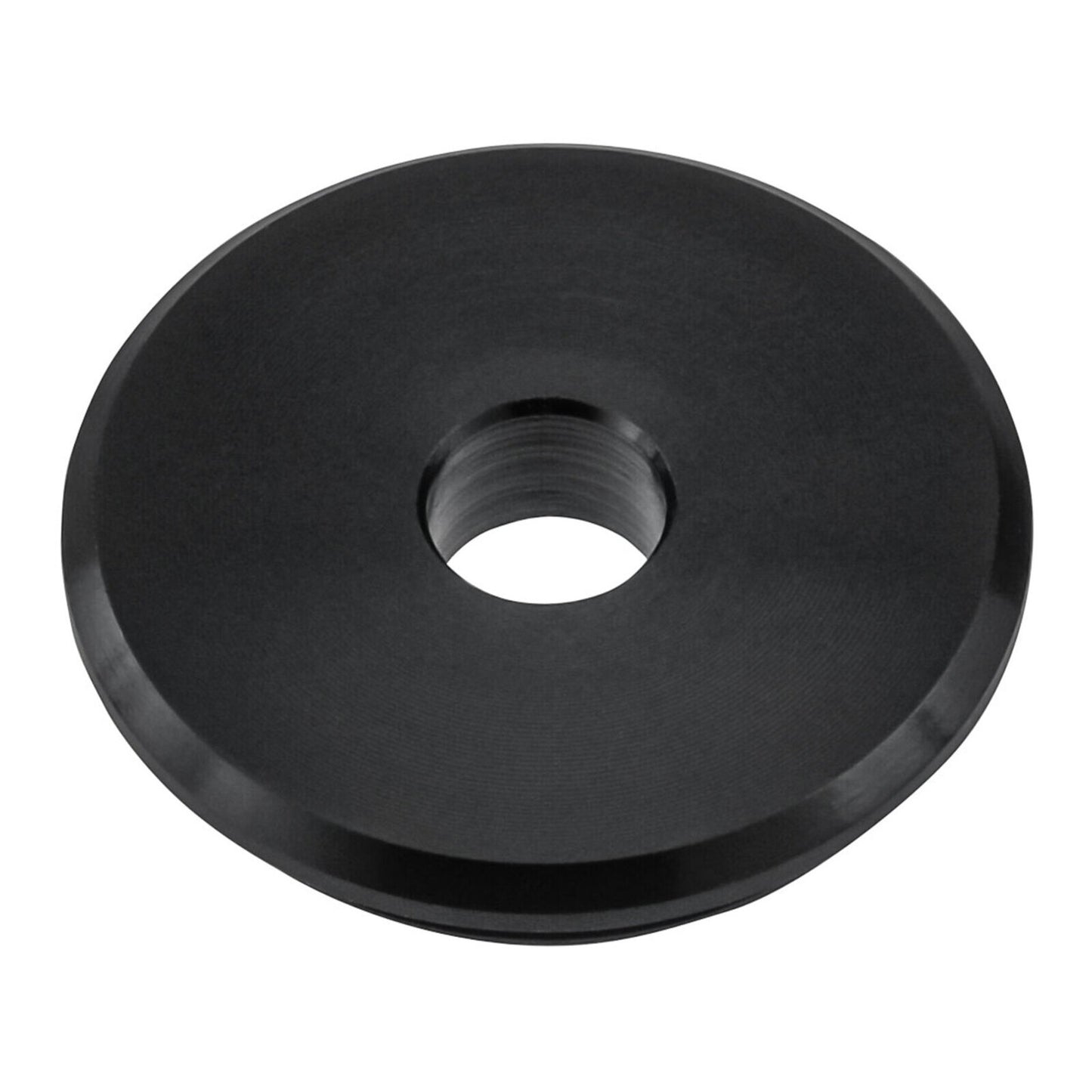 Zeta Aluminium Throttle Tube Replacement End Plug with O-Ring - Black