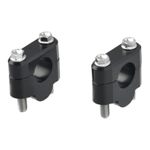 Zeta Bar Rise Kit - Height 19mm, 22.2mm Bar - Black