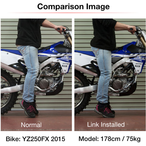 Zeta RSL-LowDown -30mm Beta RR/RS/Xtrainer - Red