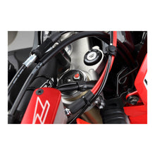 Zeta Front Fork Air Valve Cap Screw KYB/Showa - Red 2pcs