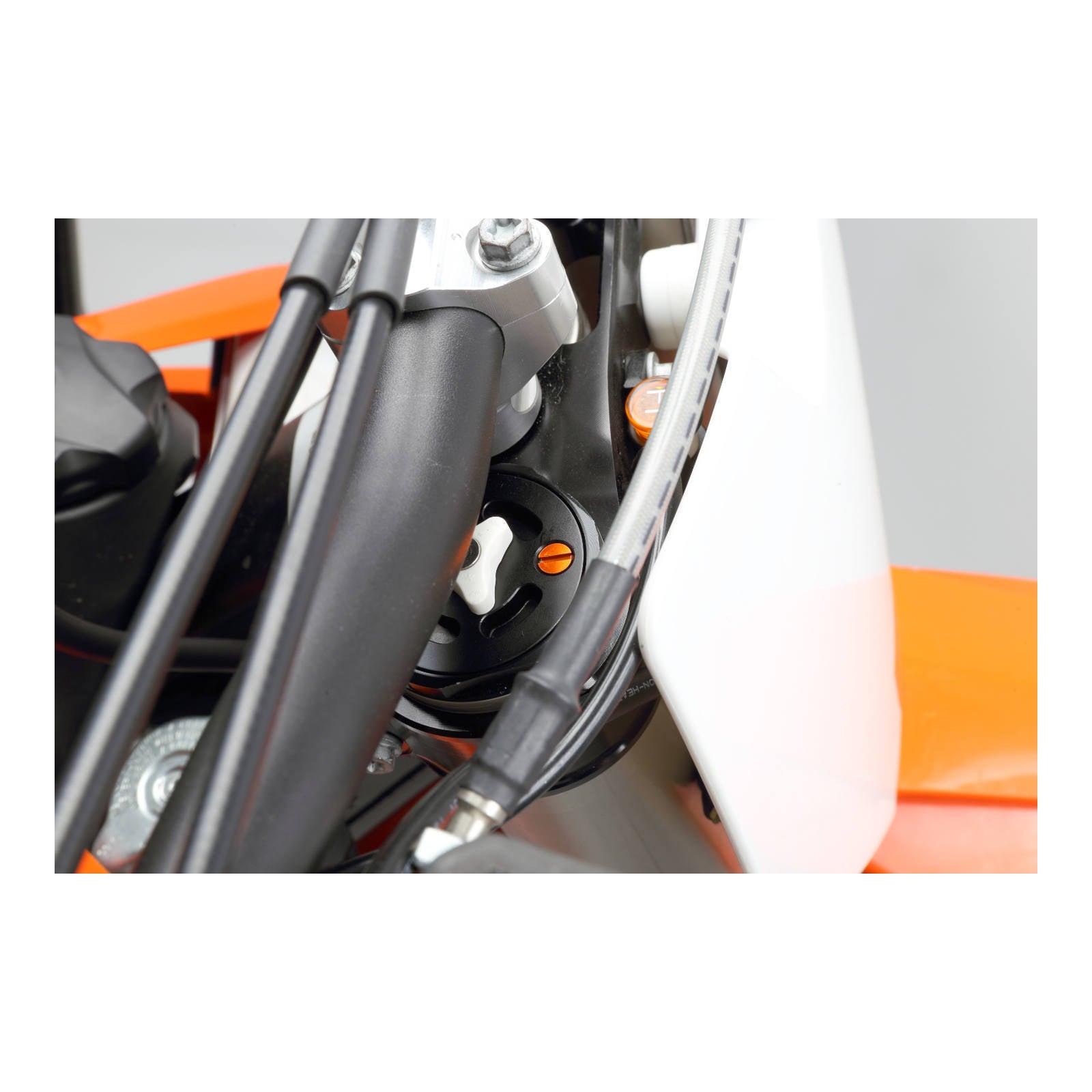 Zeta Front Fork Air Valve Cap Screw WP - Orange 2pcs