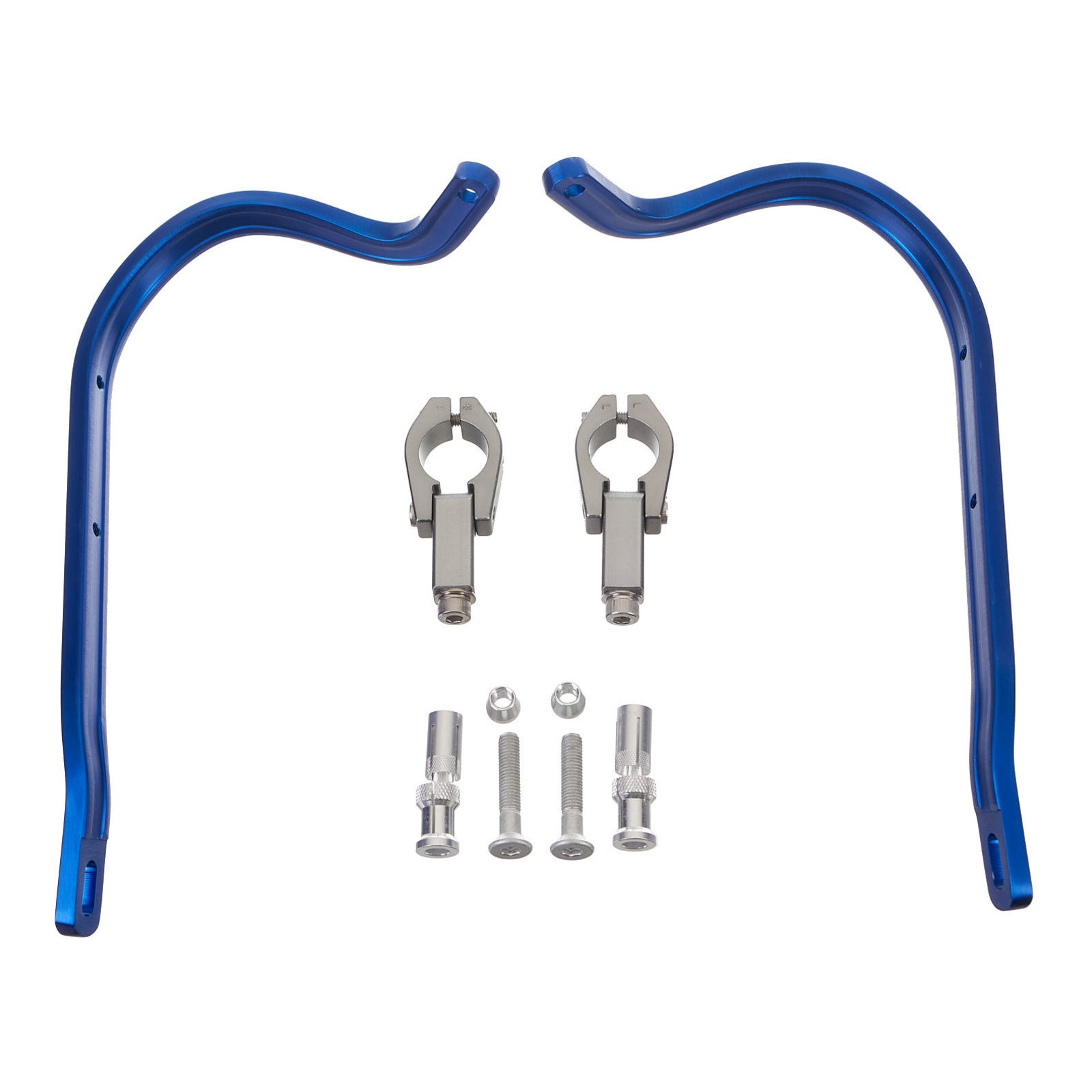 Zeta Armor Bended Hand Guard for 28.6mm Bar - Blue