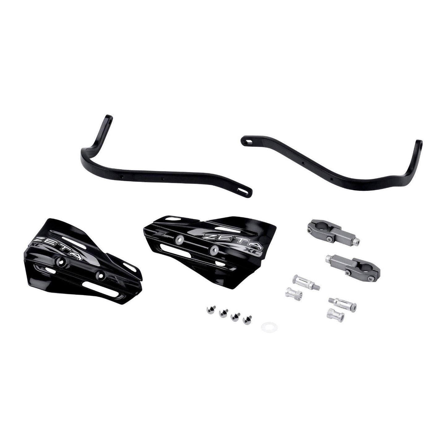 Zeta Armor Handguard XC Kit for 22.2mm Bar - Black / Black