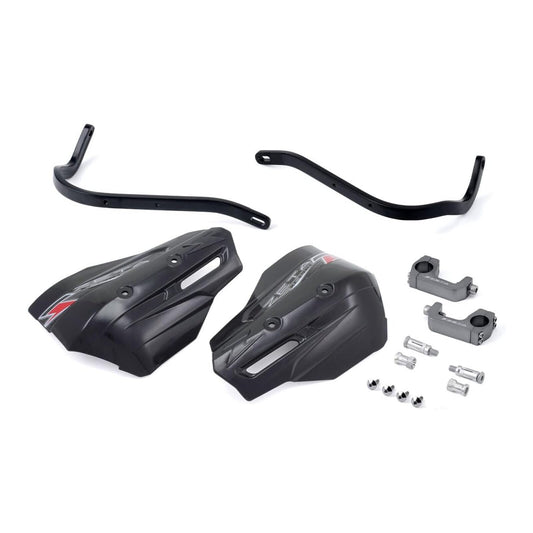 Zeta Armor Handguard XC Pro Kit for 28.6mm U-Clamp Bar - Black / Black
