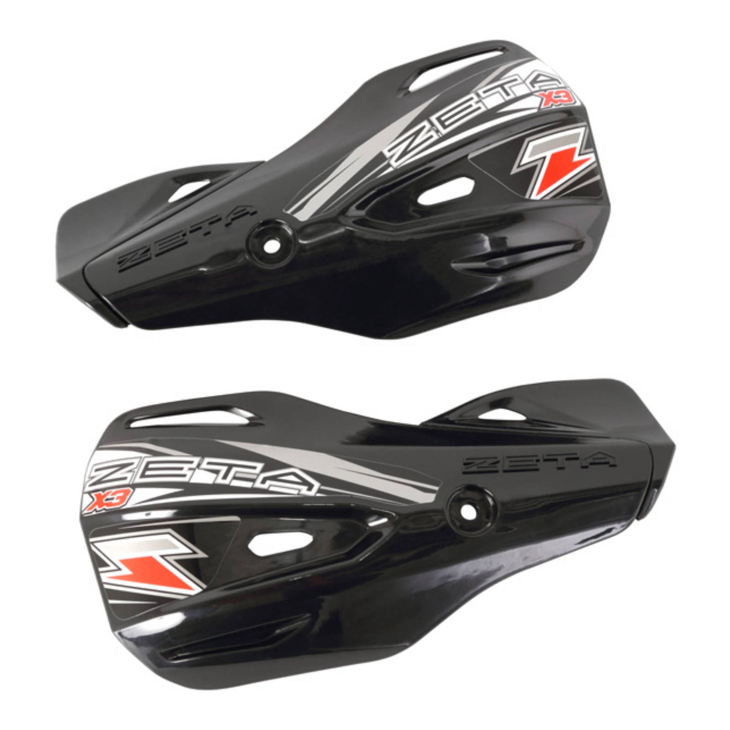 Zeta Impact X3 Handguard Rep.plastic Black