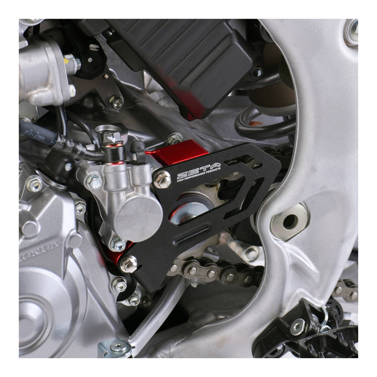 Zeta Case Saver with Cover for CRF450R/RX '21- - Red