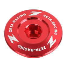 Zeta Engine Plugs Honda CRF450R/RX '17- - Red