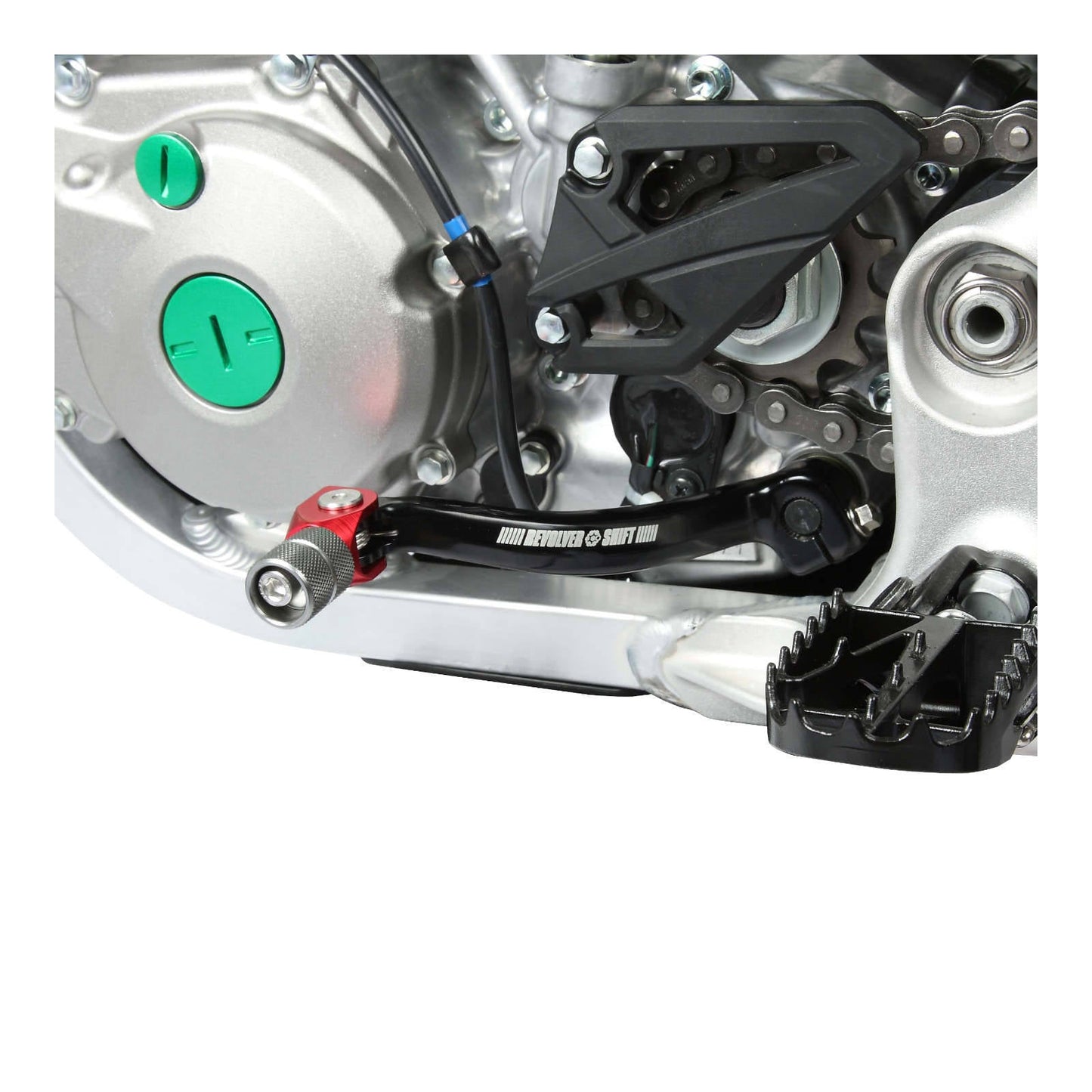 ZETA REVOLVER SHIFT LEVER KAW KX450/F '09-, KX450X '21- RED