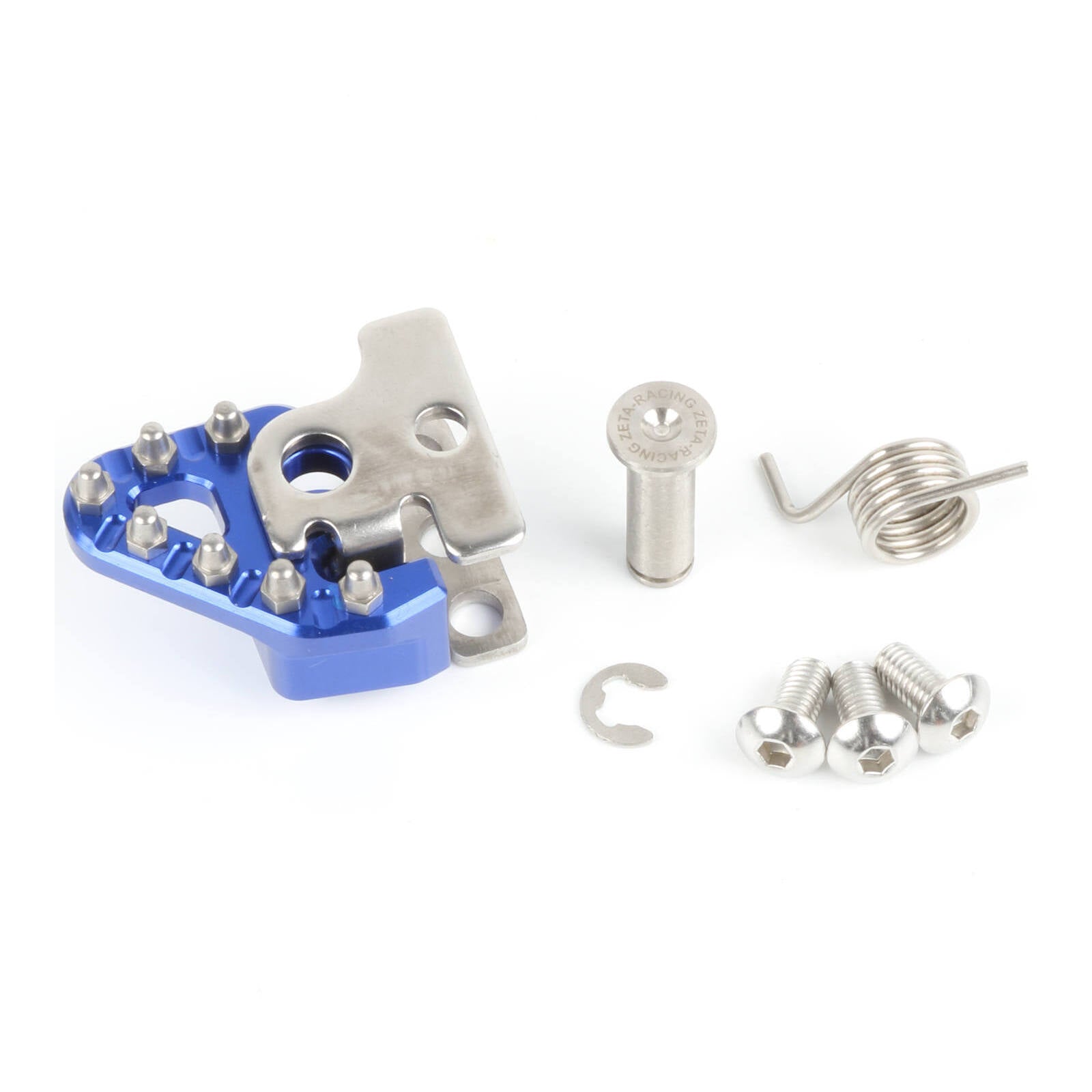 Zeta Trigger Brake Pedal Replacement Tip Set Blue