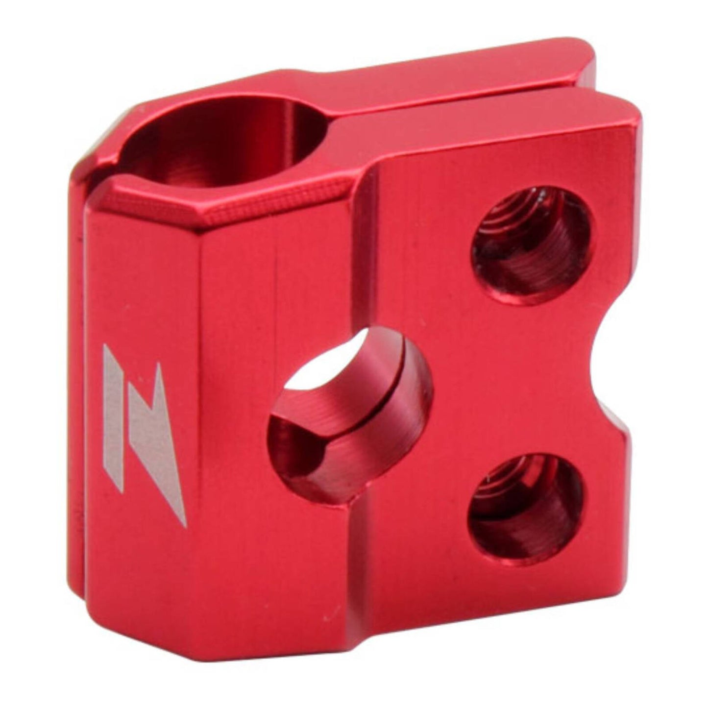 Zeta F-Brake Line Clamp Honda CR/CRF '04-, CRF250L - Red