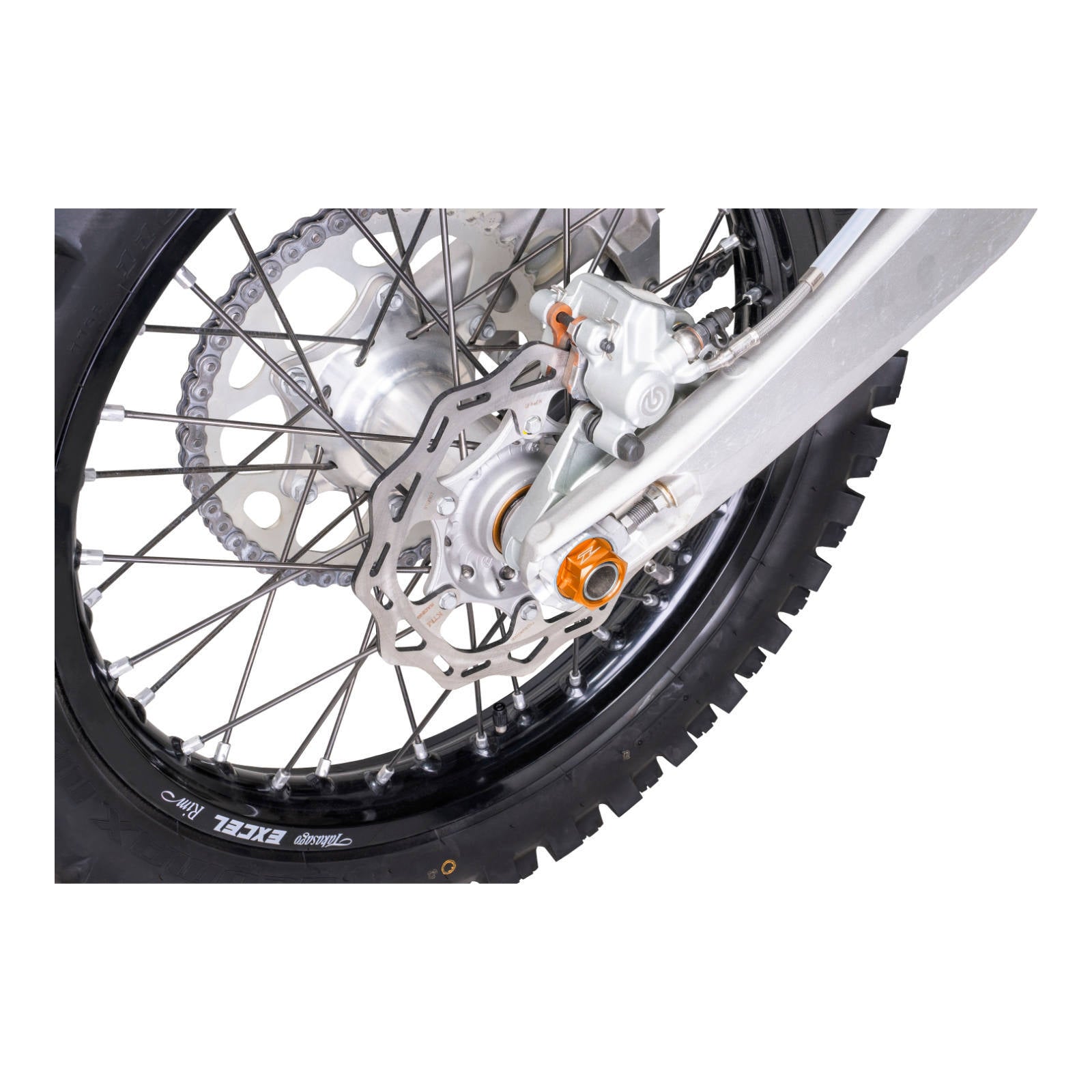 Zeta Axle Nut M25X32-P1.5 H18 - Orange