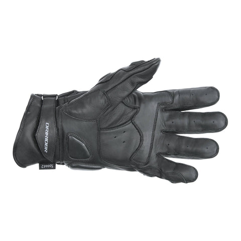 Dririder Speed 2 All-Season Carbon Sport Short Glove - Black