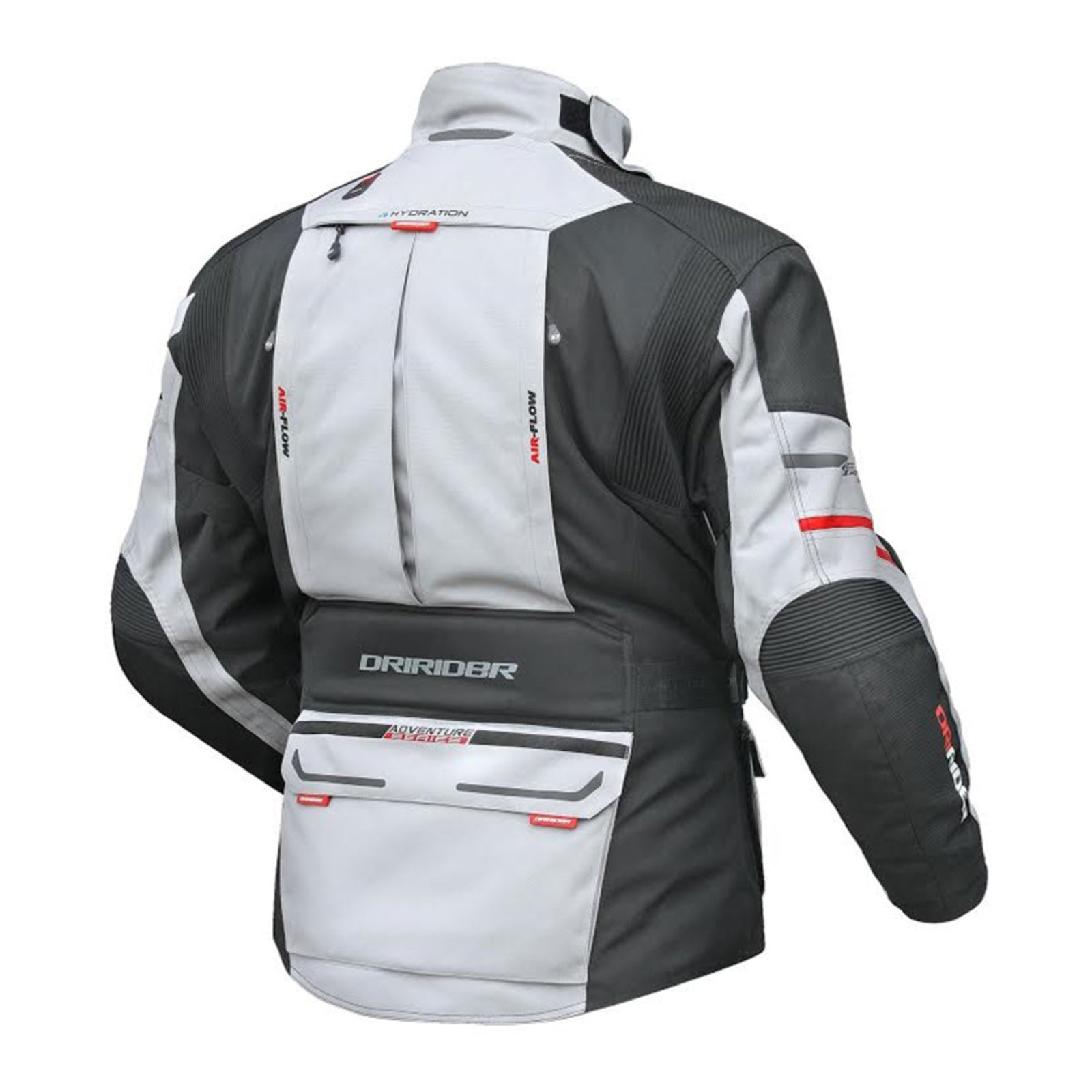 Dririder Vortex Adventure 2 Jacket - Grey / Black - Small