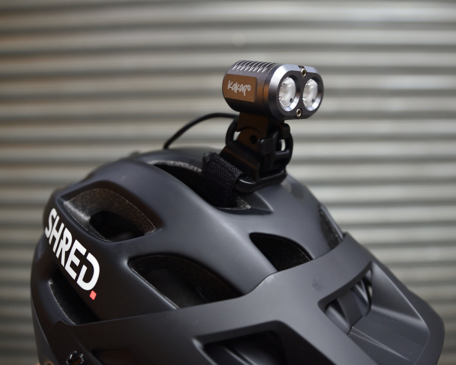 Kakapo Lights 2000 Lumen MTB Helmet & Handlebar Light