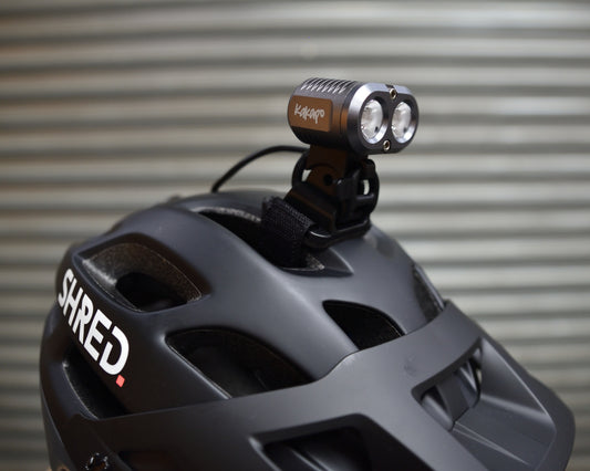 Kakapo Lights 2000 Lumen MTB Helmet & Handlebar Light