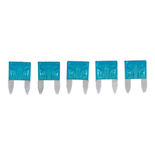 Fuse 15A Mini Blade - Blue (Packet of 5)