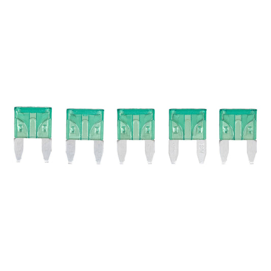 Fuse 30A Mini Blade - Green (Packet of 5)
