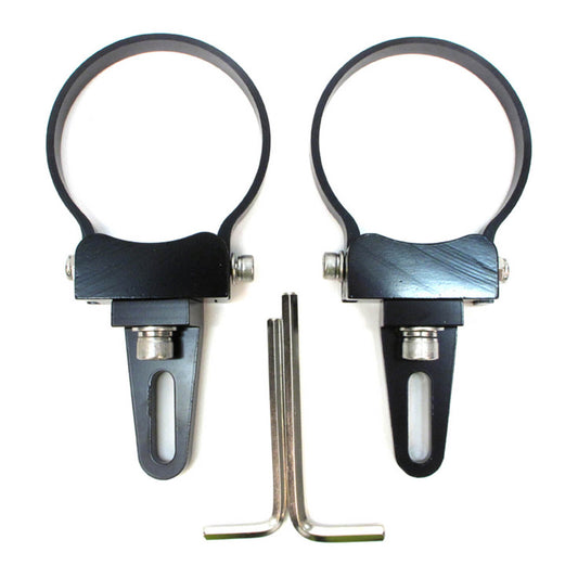 Whites LED Light Bar Tube Mount Brackets 3 Pair (76.2mm)