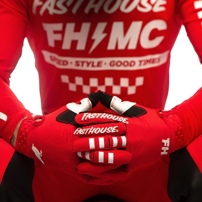 FastHouse Elrod Air Glove - Red