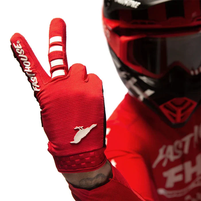 FastHouse Elrod Air Glove - Red