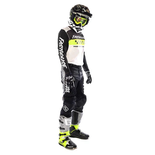 FastHouse Elrod Jersey - Black/High-Viz