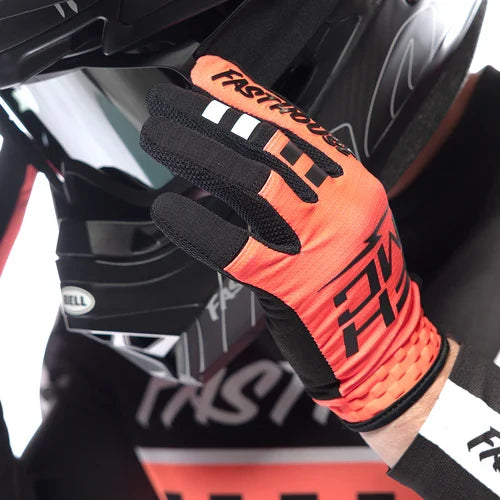 FastHouse Elrod Formula Glove - Hyper Coral