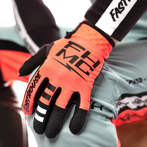 FastHouse Elrod Formula Glove - Hyper Coral