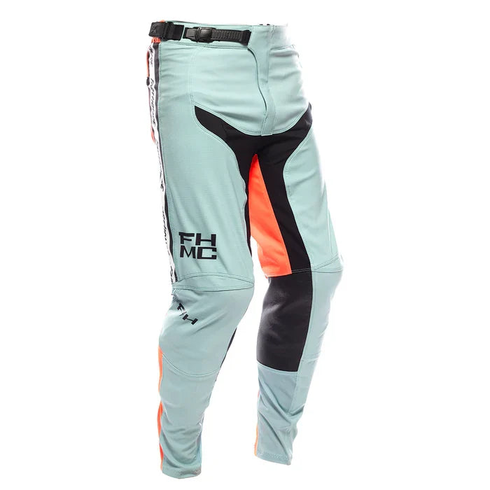 FastHouse Elrod Formula Pant - Oceanic Mint/Hyper Coral