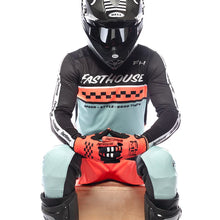 FastHouse Elrod Formula LS Jersey - Oceanic Mint/Hyper Coral
