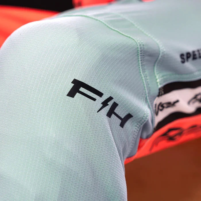 FastHouse Elrod Formula Pant - Oceanic Mint/Hyper Coral