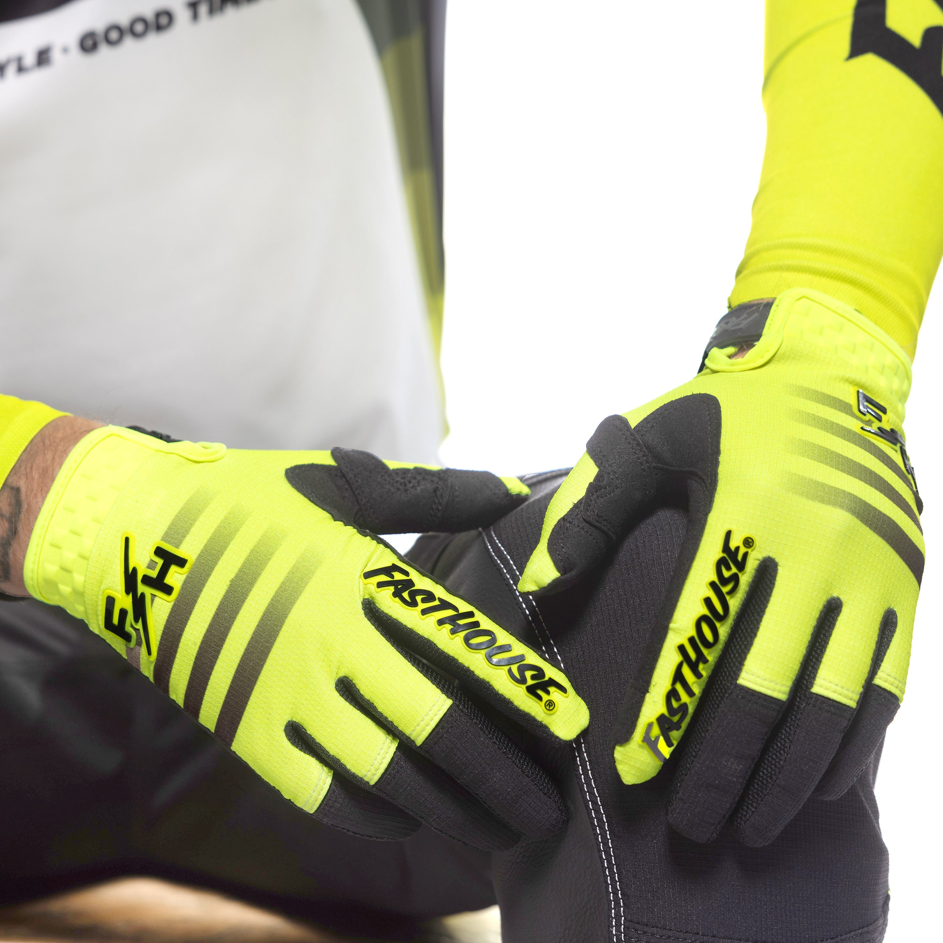 FastHouse Elrod HyperSonic Glove - High-Viz