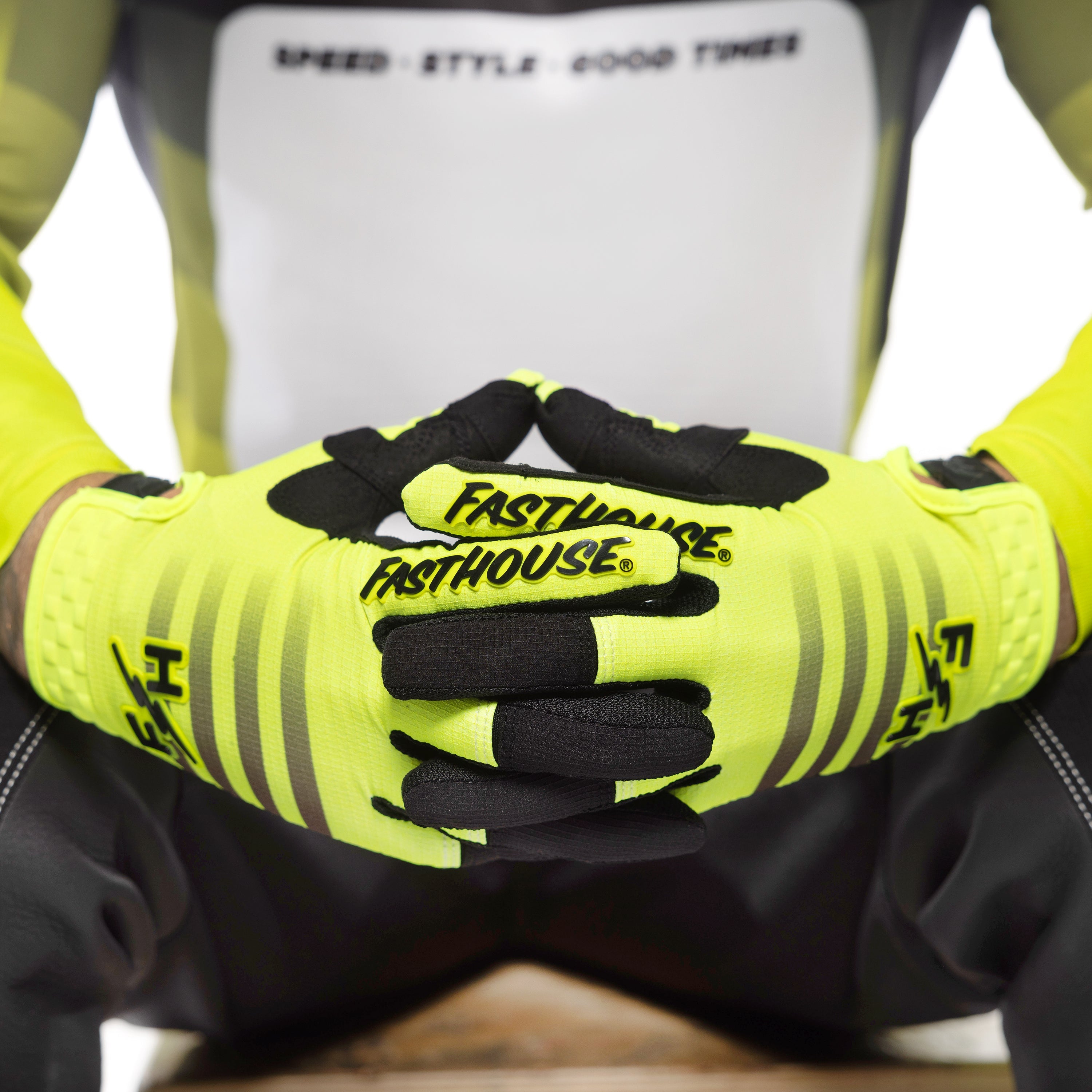 FastHouse Elrod HyperSonic Glove - High-Viz
